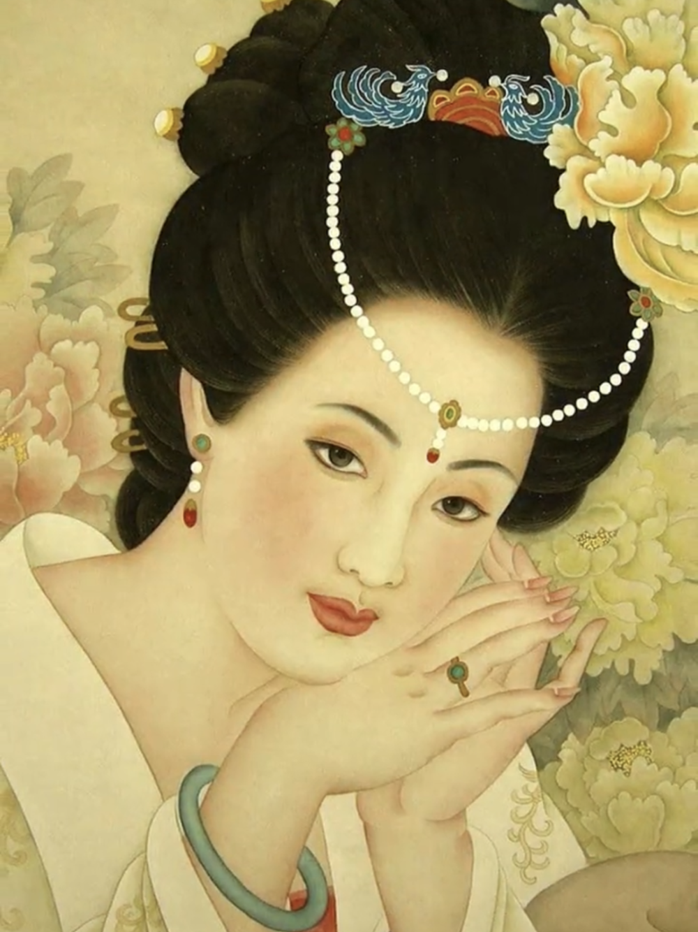 95后复原古画美人,实力圈粉百万,你能认出她们都是谁吗?