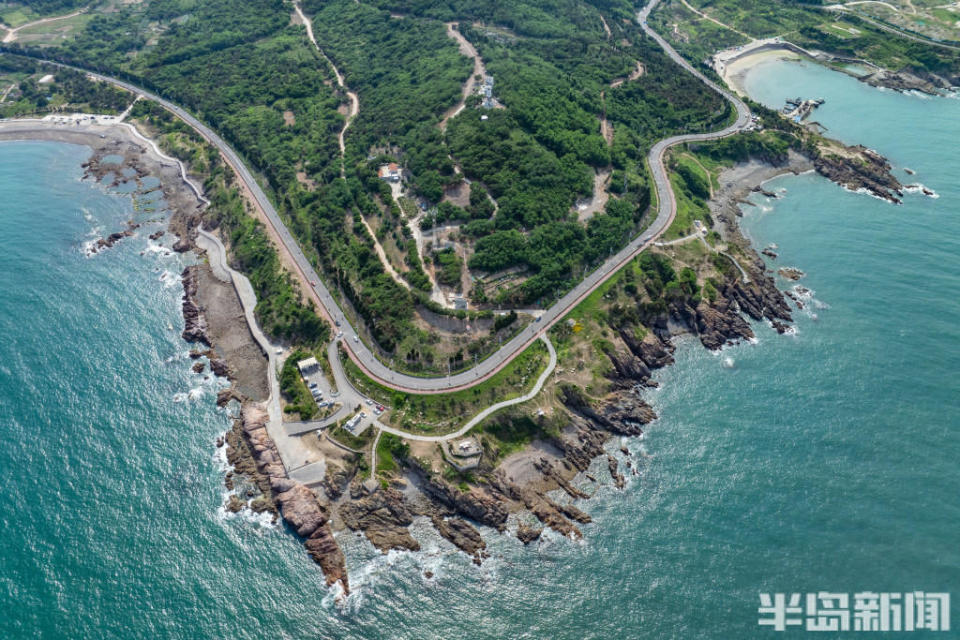 青岛这条环岛路美了美了