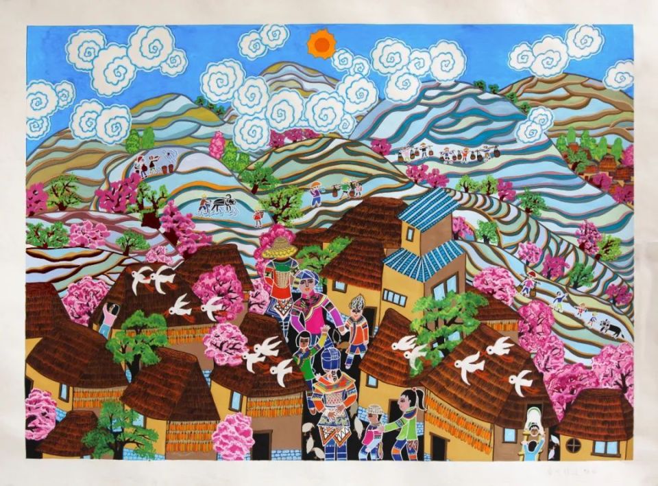 廖开明:我与农民画的故事