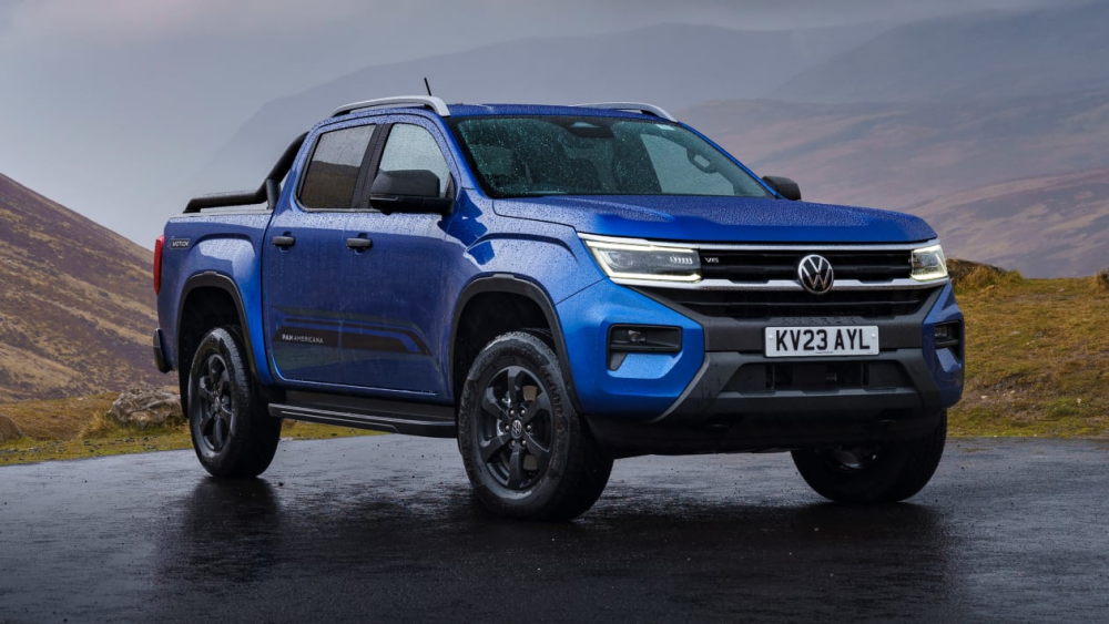 美国味儿德系皮卡,2023款大众amarok大量实拍图发布_腾讯新闻