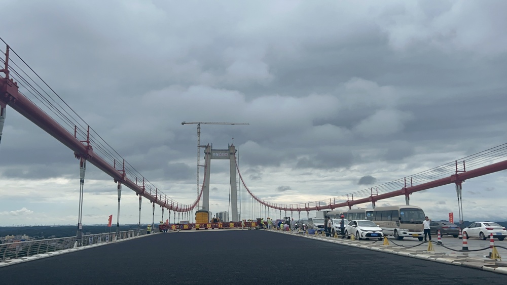 龙马大桥  照片拍摄:丁晶晶广西交投集团龙门大桥项目指挥部副指挥长