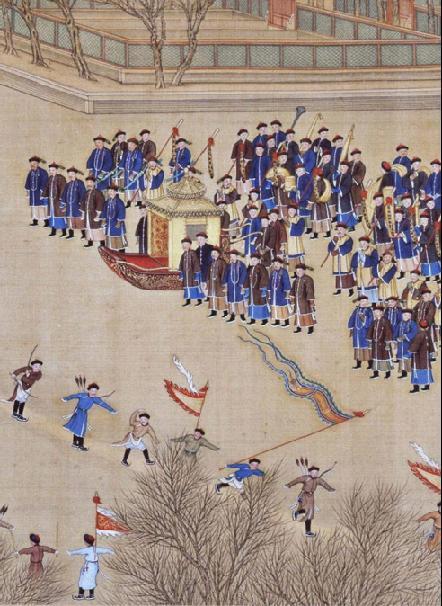 冬日冰嬉：清朝盛世的踏雪寻龙｜新知_腾讯新闻