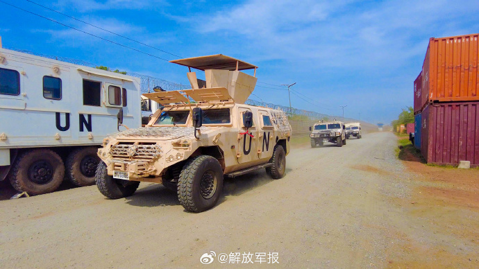 中国第九批赴南苏丹朱巴维和步兵营参加联南苏团朱巴战区全要素危急