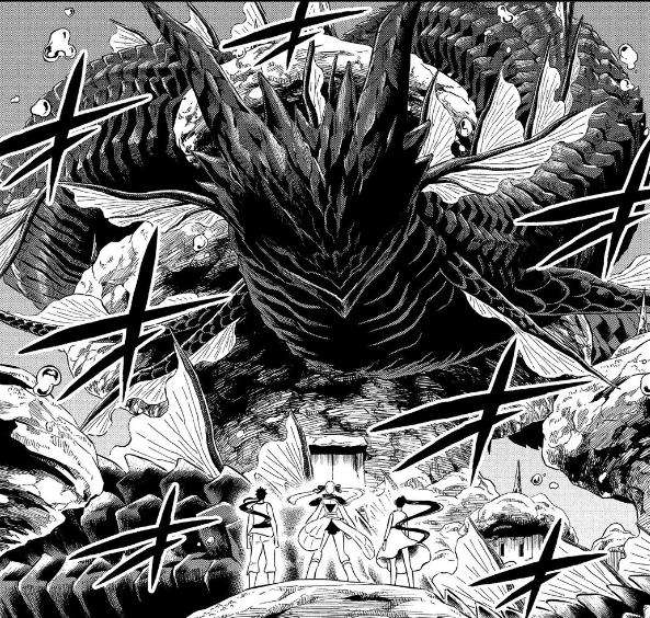 黑色四叶草359话：最强女武神之战上演，诺艾尔掌控海神的力量