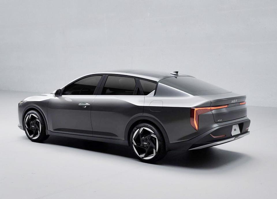 新款起亚k4官图发布这外观个性妈给个性开门个性到家了