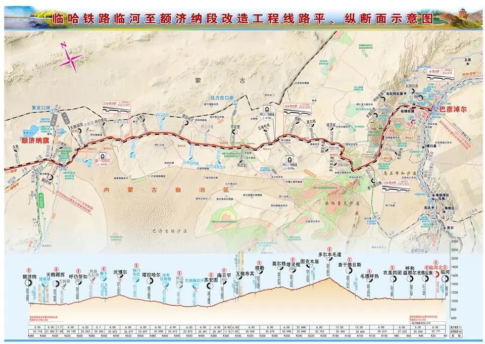 事关临哈铁路临河至额济纳段