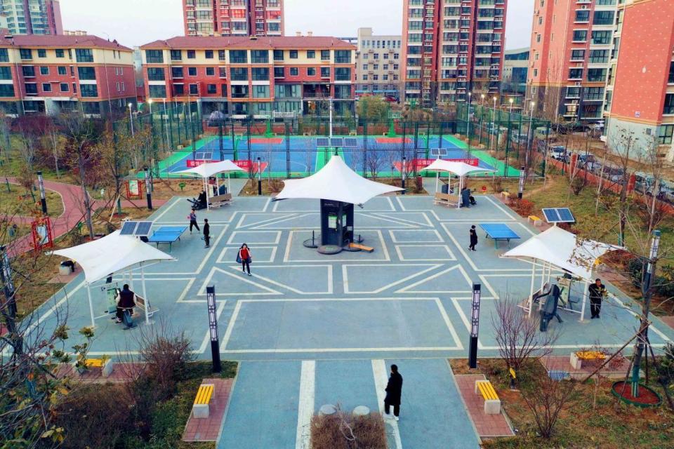 鹤壁市淇滨区：科学布局打造15分钟全民健身圈