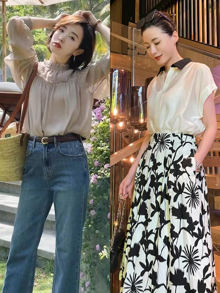 过了40岁的女人夏季穿衣有这三件单品不仅美得轻松还很舒适