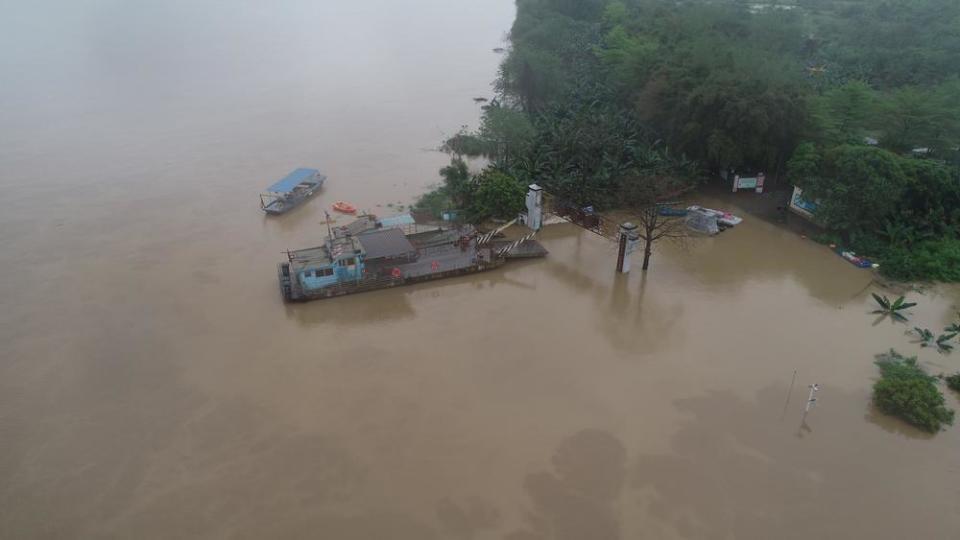 清远海事局全力应对北江首场洪水保障辖区水上交通安全