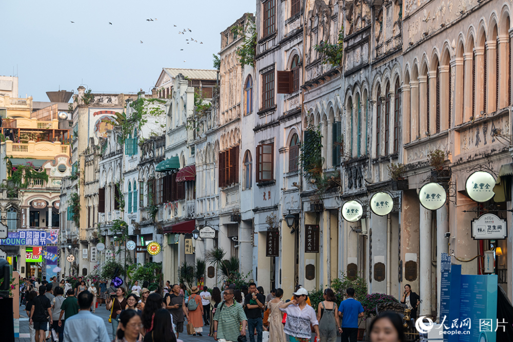 海南海口:百年骑楼老街 历史韵味十足