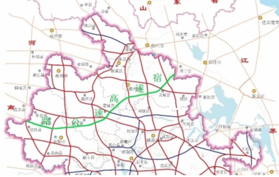 本项目为《安徽省高速公路网规划修编》