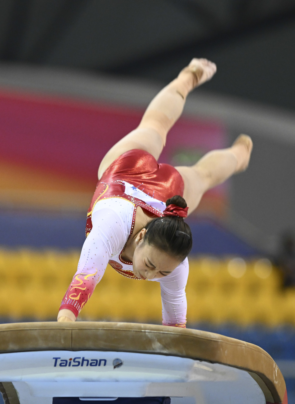 (体育)体操——世界杯多哈站:虞琳敏无缘女子跳马决赛_腾讯新闻