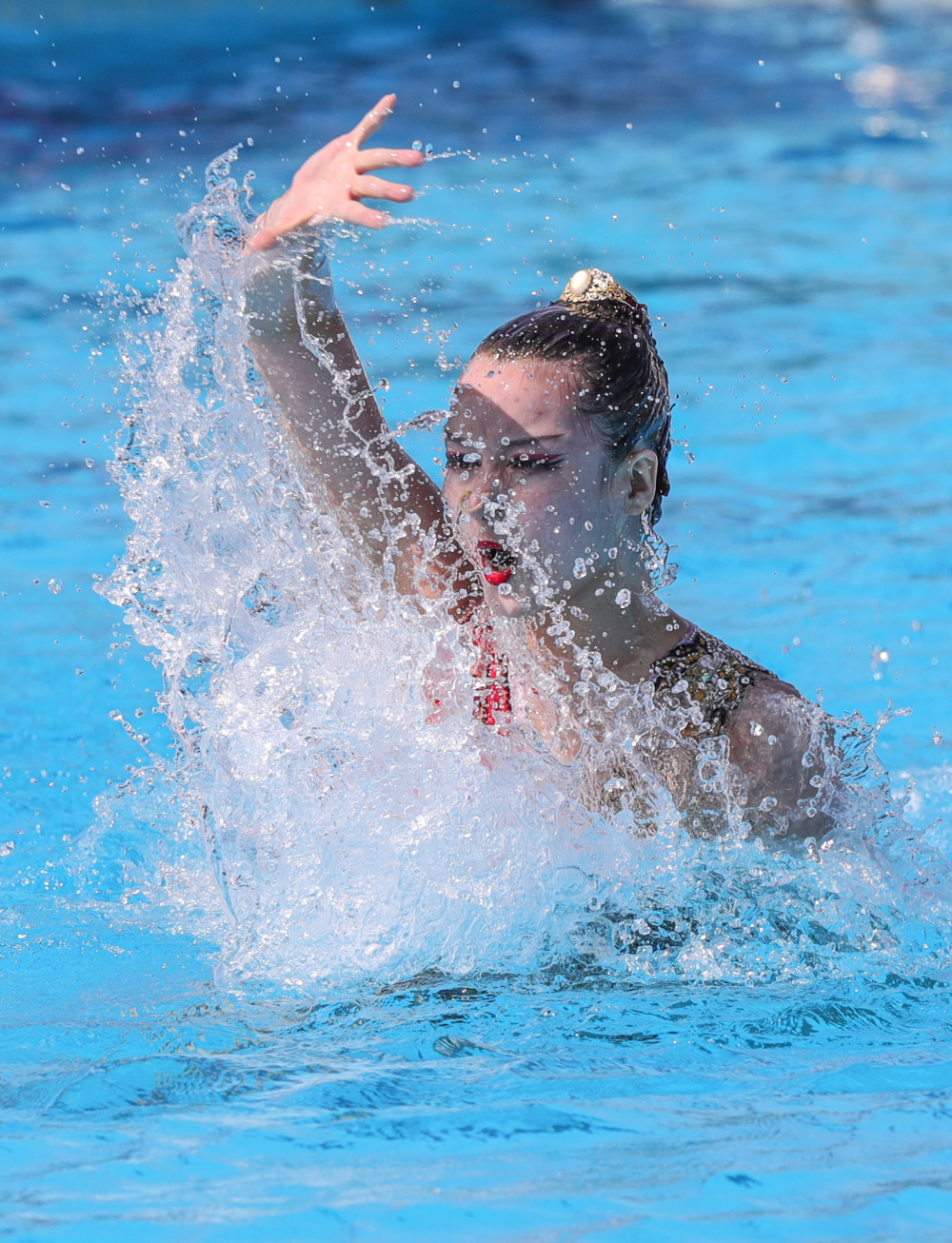 (体育)花样游泳——世界杯埃及站:戴诗意获女子单人自由自选冠军_腾讯