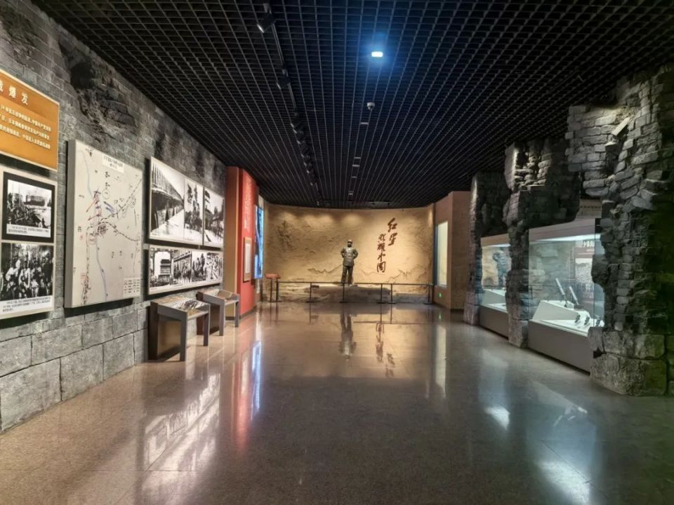 八路军太行纪念馆展厅山西晚报记者 孙轶琼 摄进行联播活动的八路军