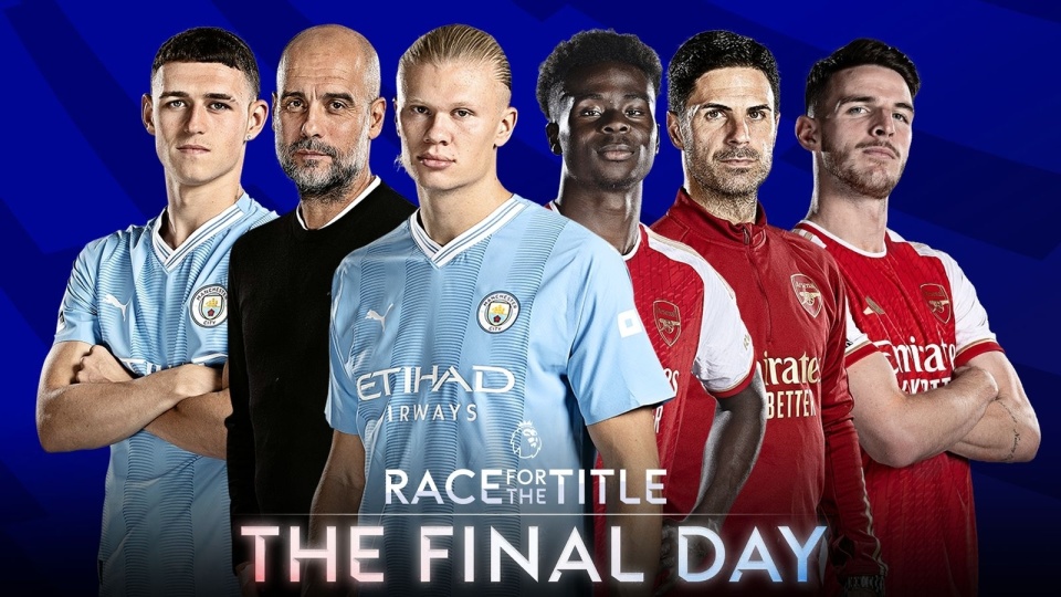 没悬念英超历史末轮决冠的情况下,从未出现第二名反超