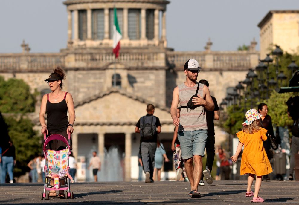 墨西哥遭遇极端高温天气