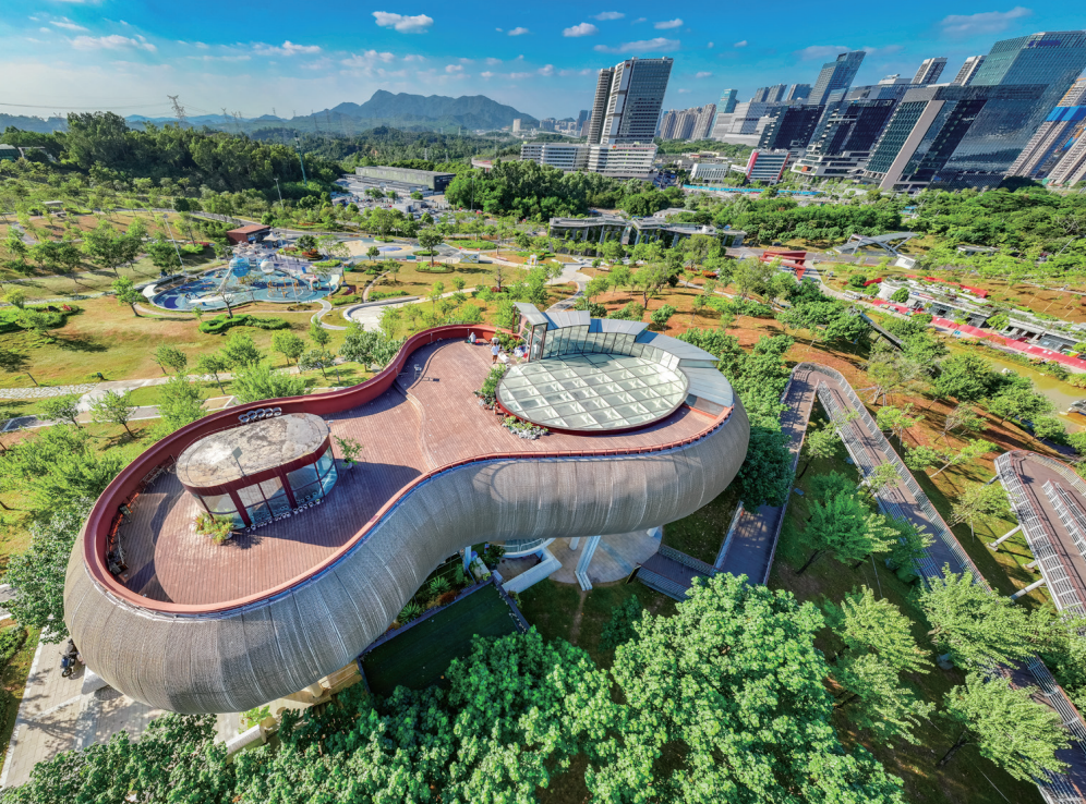 在"都市绿谷"中,邂逅民治街道"红色薪火"