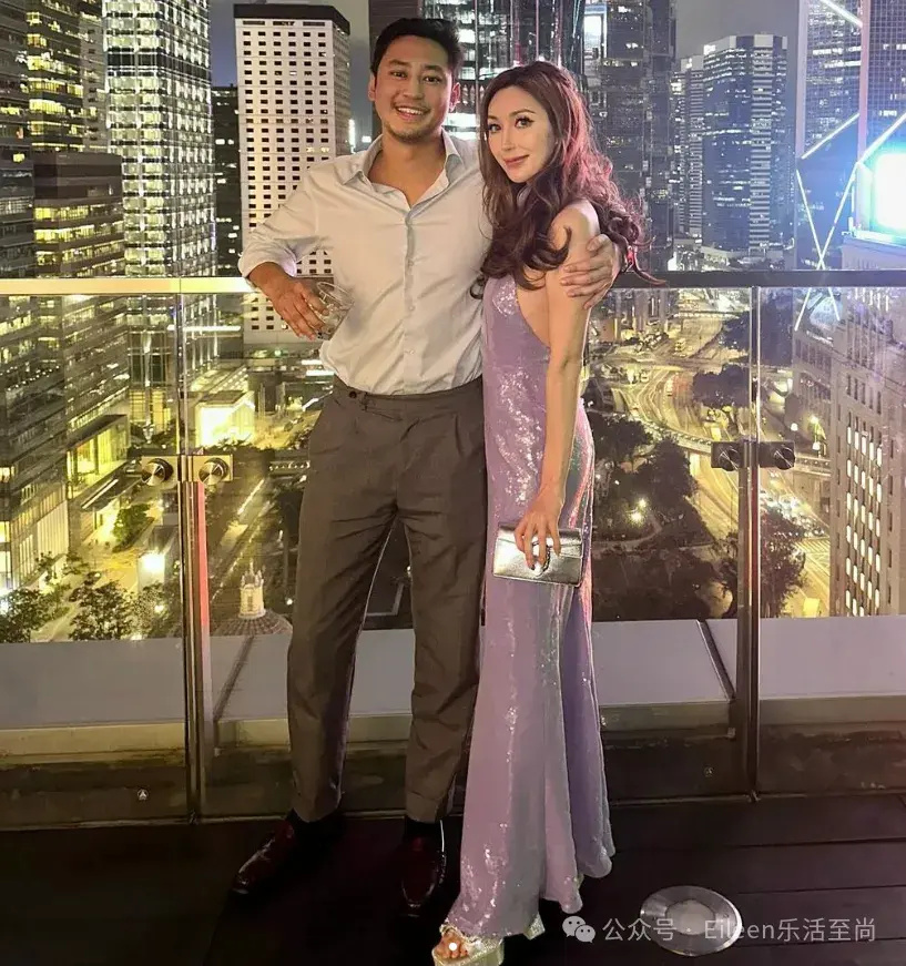 中间:林心儿李家敏,俞琤,李家彤年轻一辈的李家彤等人,衣着时尚,妆容