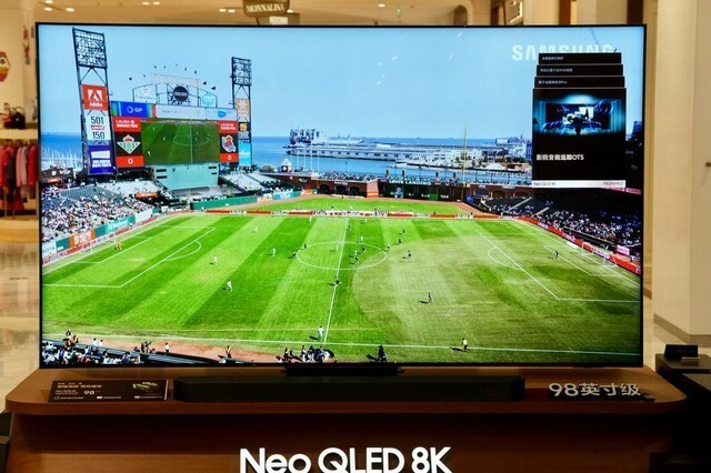 巨幕风采引领行业风潮三星百万级microled亮相北京skp