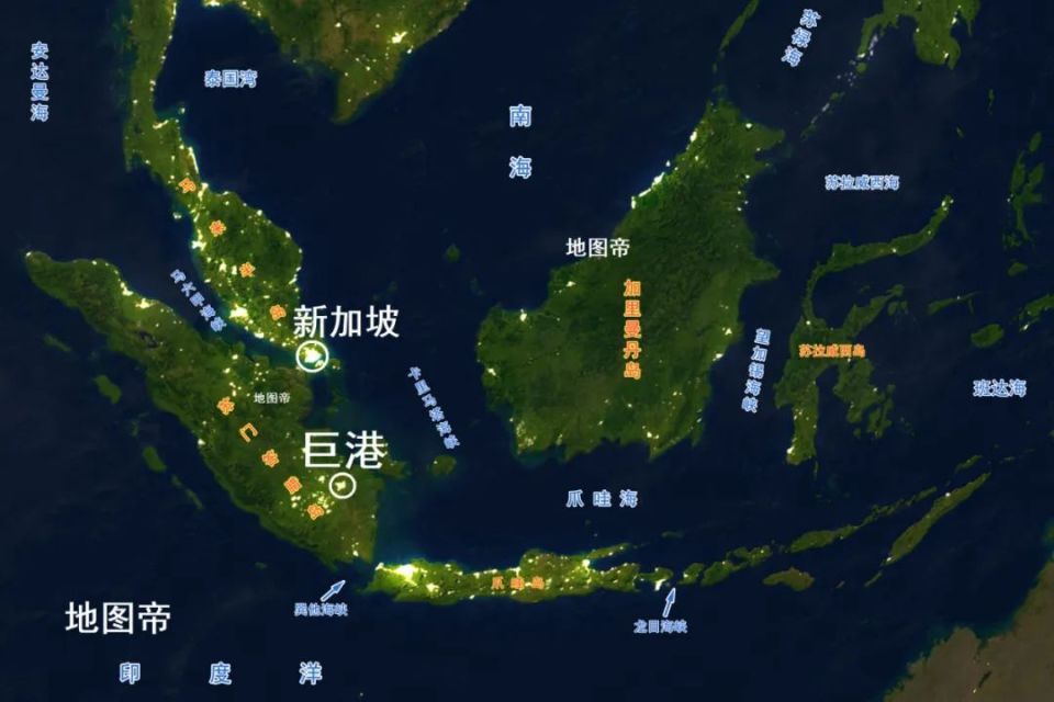 旧港位于马六甲海峡南端,当时的地位与今天的新加坡相当.