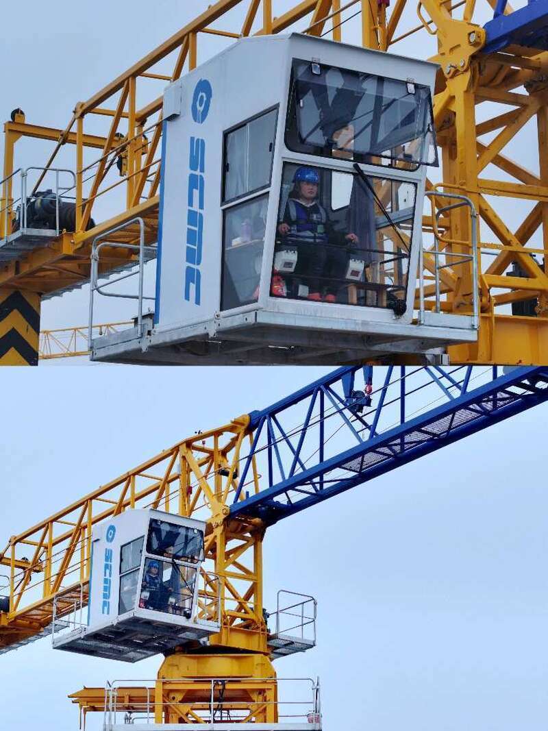 女塔吊司机"起舞"在高空_腾讯新闻