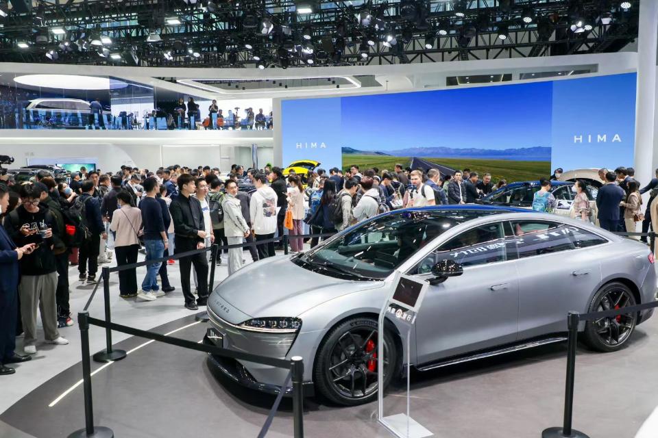 广州车展新车密集发布华为鸿蒙智行首次亮相