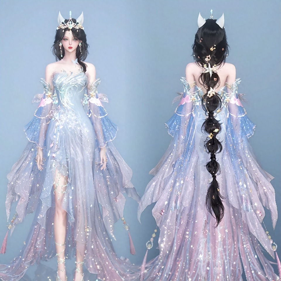 为了这套时装,《逆水寒》手游玩家竟将庄园打造成仙境森林?-腾讯新闻