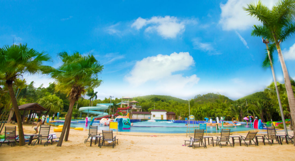 景区供图台山康桥温泉位于台山市白沙镇朗南铜锣地村,温泉水质晶莹