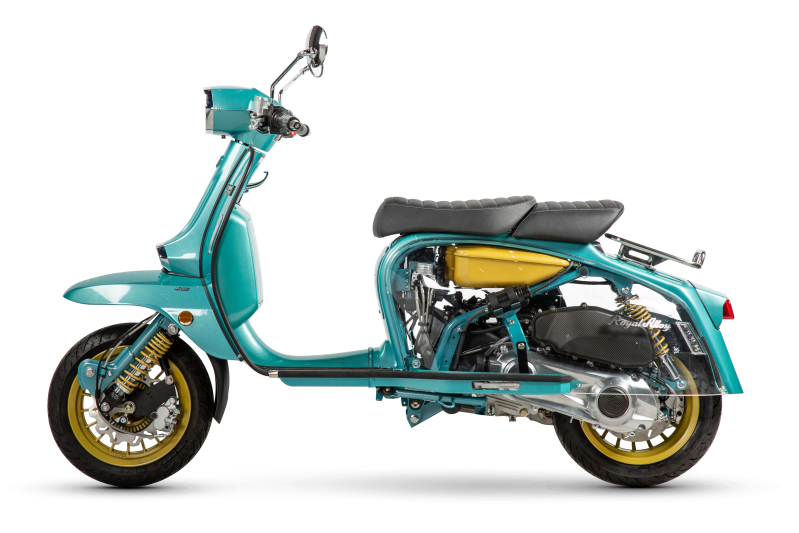 金属朋克风踏板royalalloy北京摩展发布多款新车