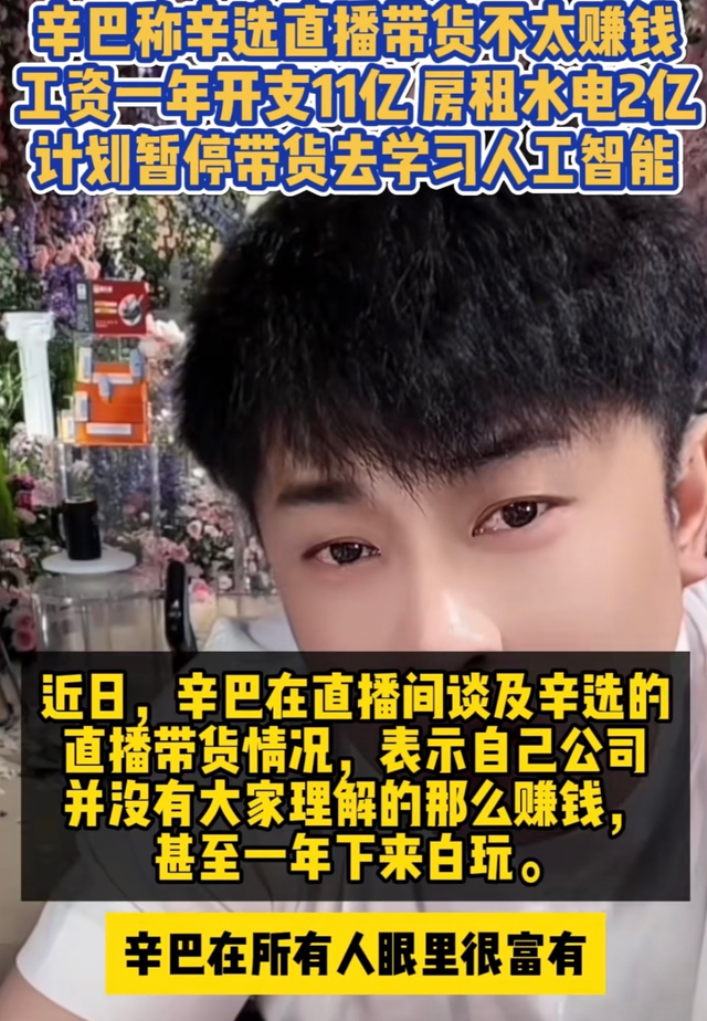 小杨哥,辛巴不干了,直播带货没钱途_腾讯新闻