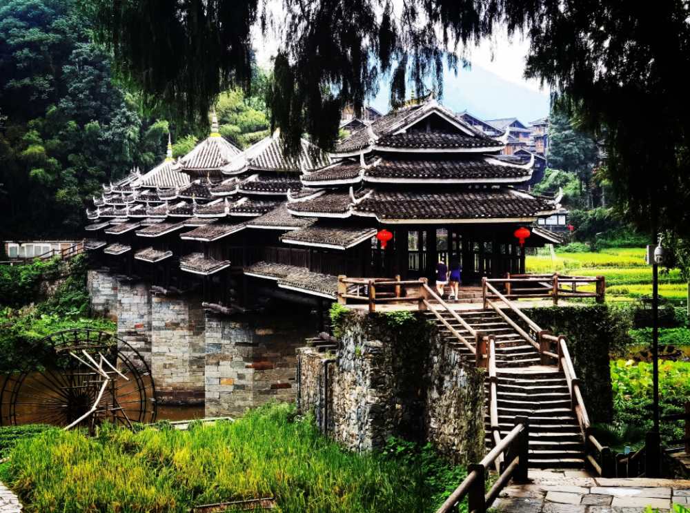 风雨桥见证广西三江 世界楼桥之乡美誉-腾讯新闻