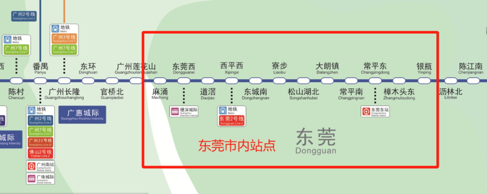 "湾区大号地铁"东莞12个站点,有哪些好玩的目的地?
