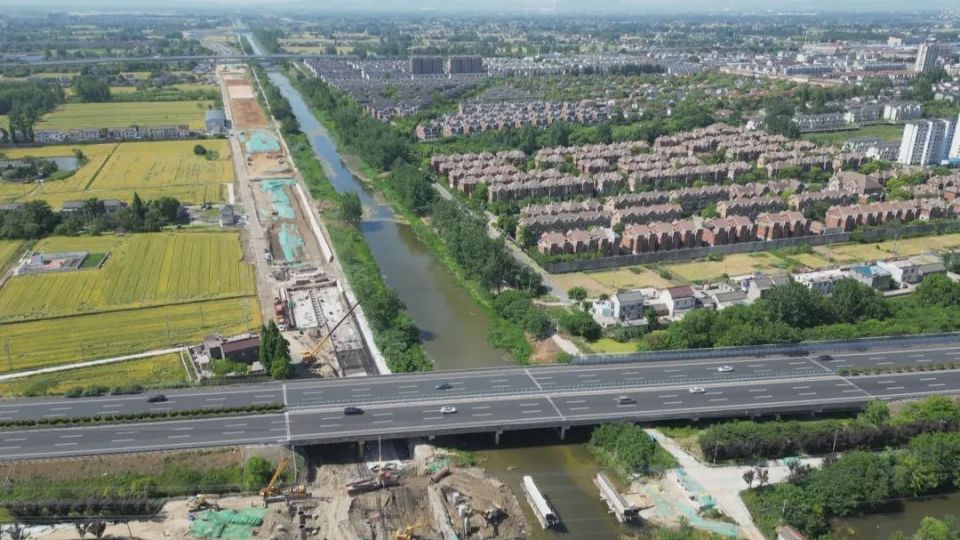 345国道新集南段项目建设加速推进
