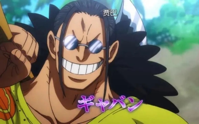 海贼王1124话情报,神秘人在艾尔巴夫等路飞,他就是罗杰团贾巴