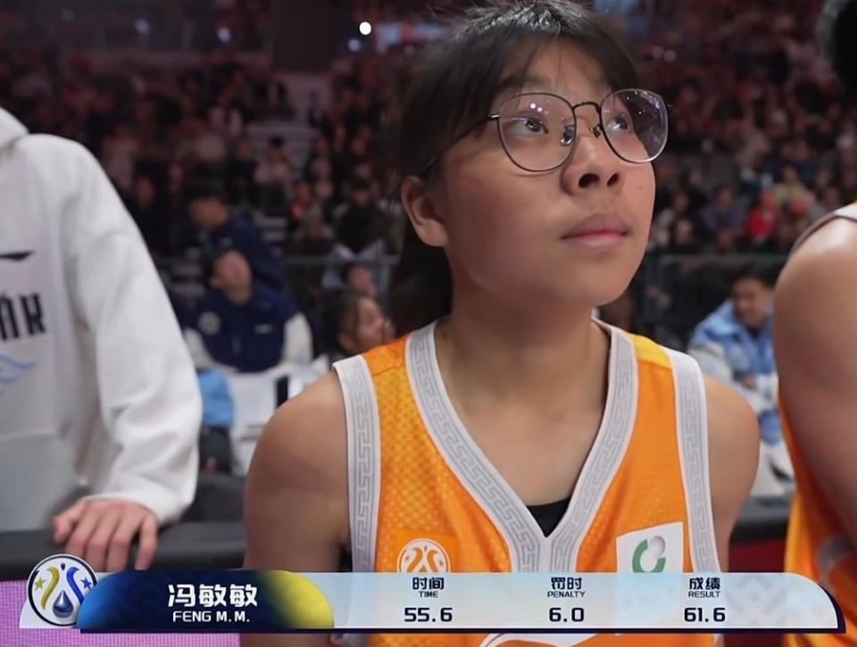 CBA技巧外卡选手冯敏敏61.6秒成绩力压徐杰黎伊扬庞峥麟_腾讯新闻