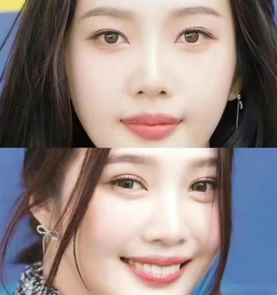 她双眼皮加宽2mm就面目全非,韩系审美的容错率变这么低了?