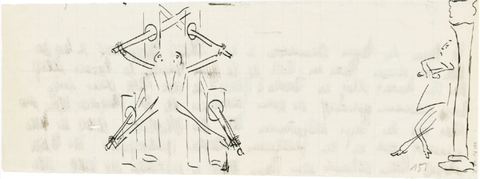 《卡夫卡的卡夫卡》:他的画不是文学意象,是打破了写作束缚的图像