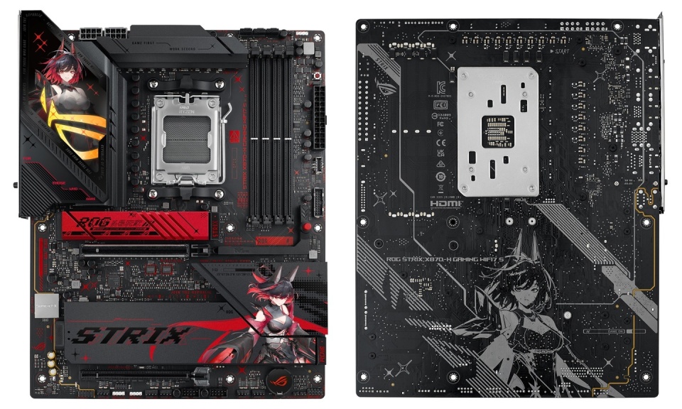 ROG STRIX X870-H RO姬 ROG STRIX X870-H GAMING WIFI7 S | ROG Strix | 电竞 主板｜ROG