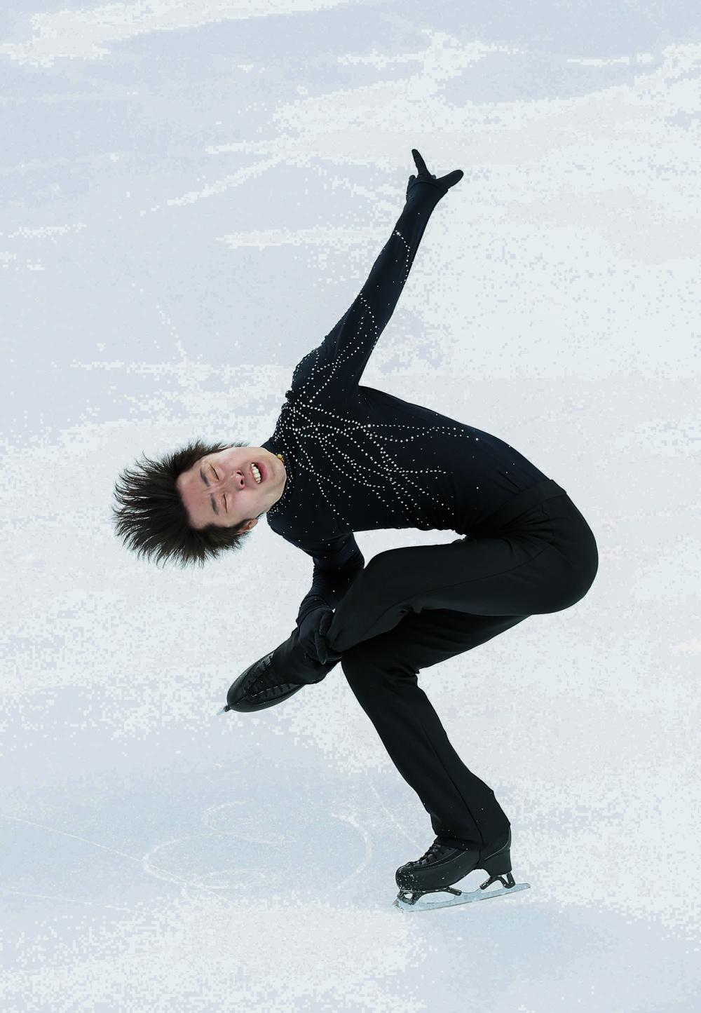 花样滑冰公开组男子单人滑短节目赛况