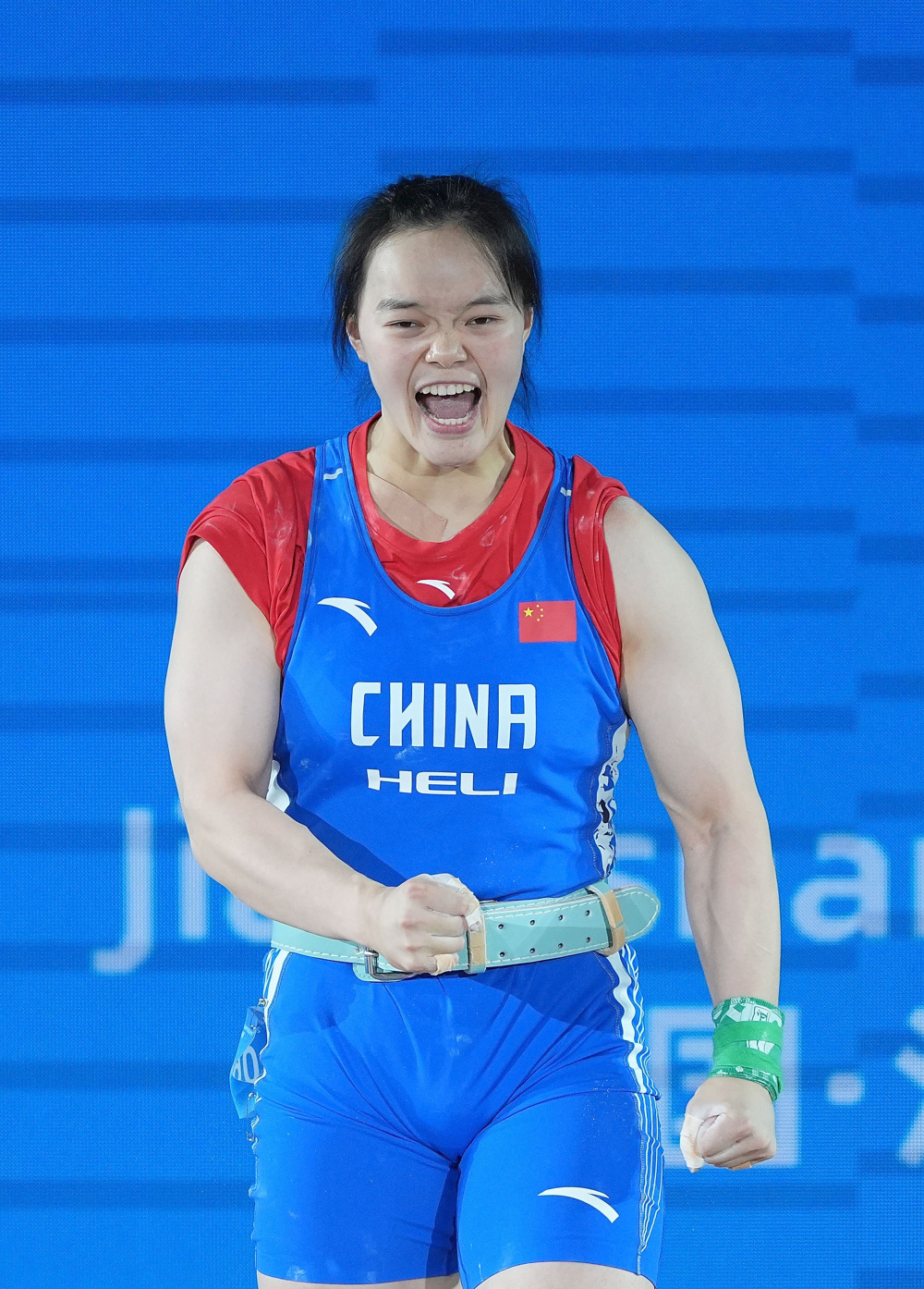 举重——亚锦赛:女子71公斤级赛况