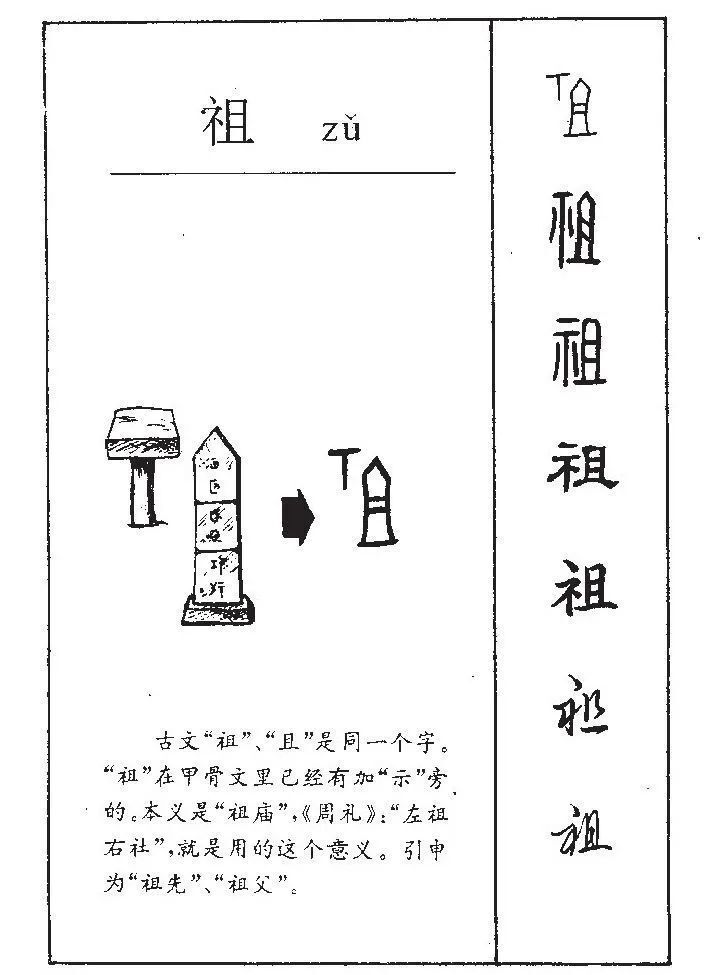 何字甲骨文图片及字解图片