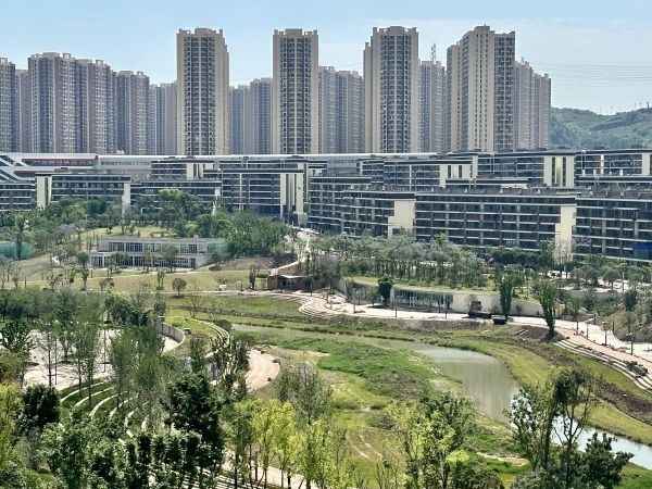 渝北区鹿山公园,花石公园预计年底全面建成