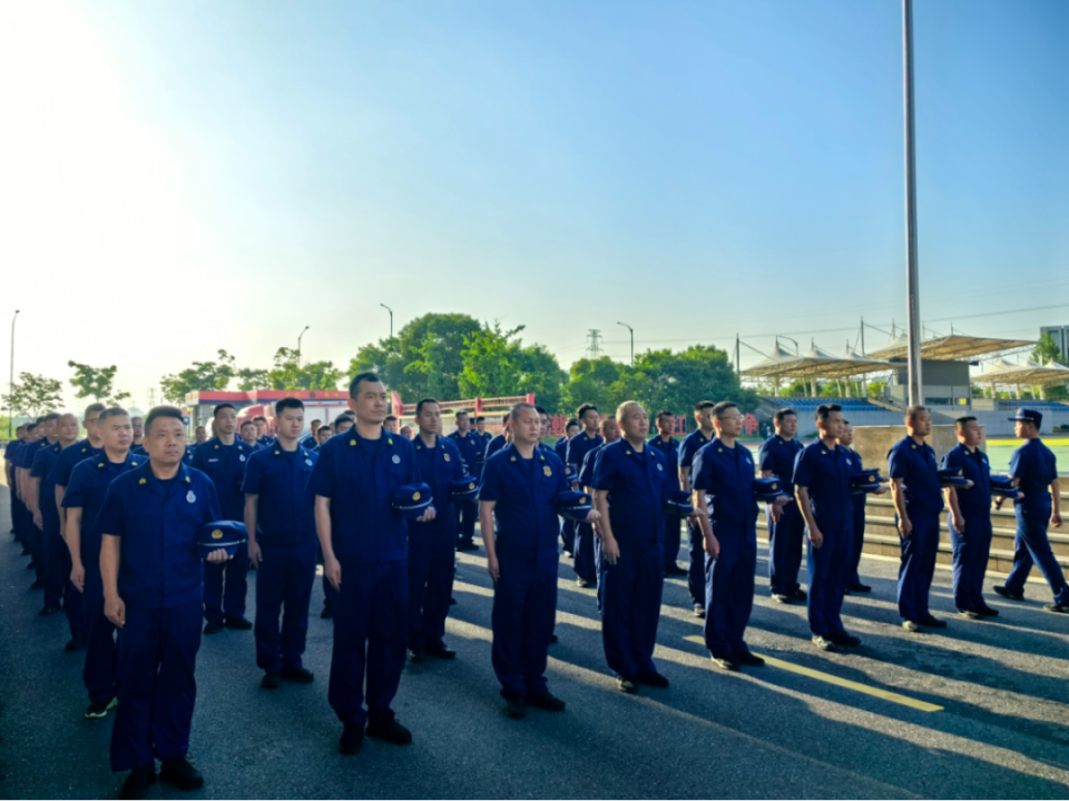 杭州支队圆满完成全市第一期乡镇(街道)专职消防队指挥员灭火救援能力