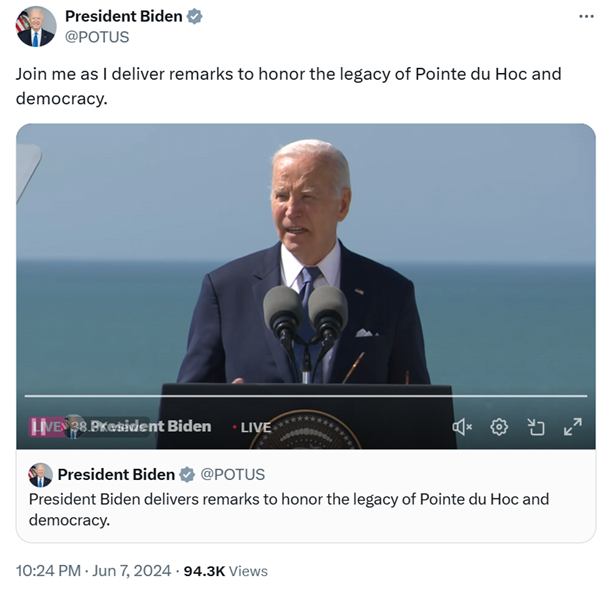 【拜登"推"新】拜登社交媒体动态追踪