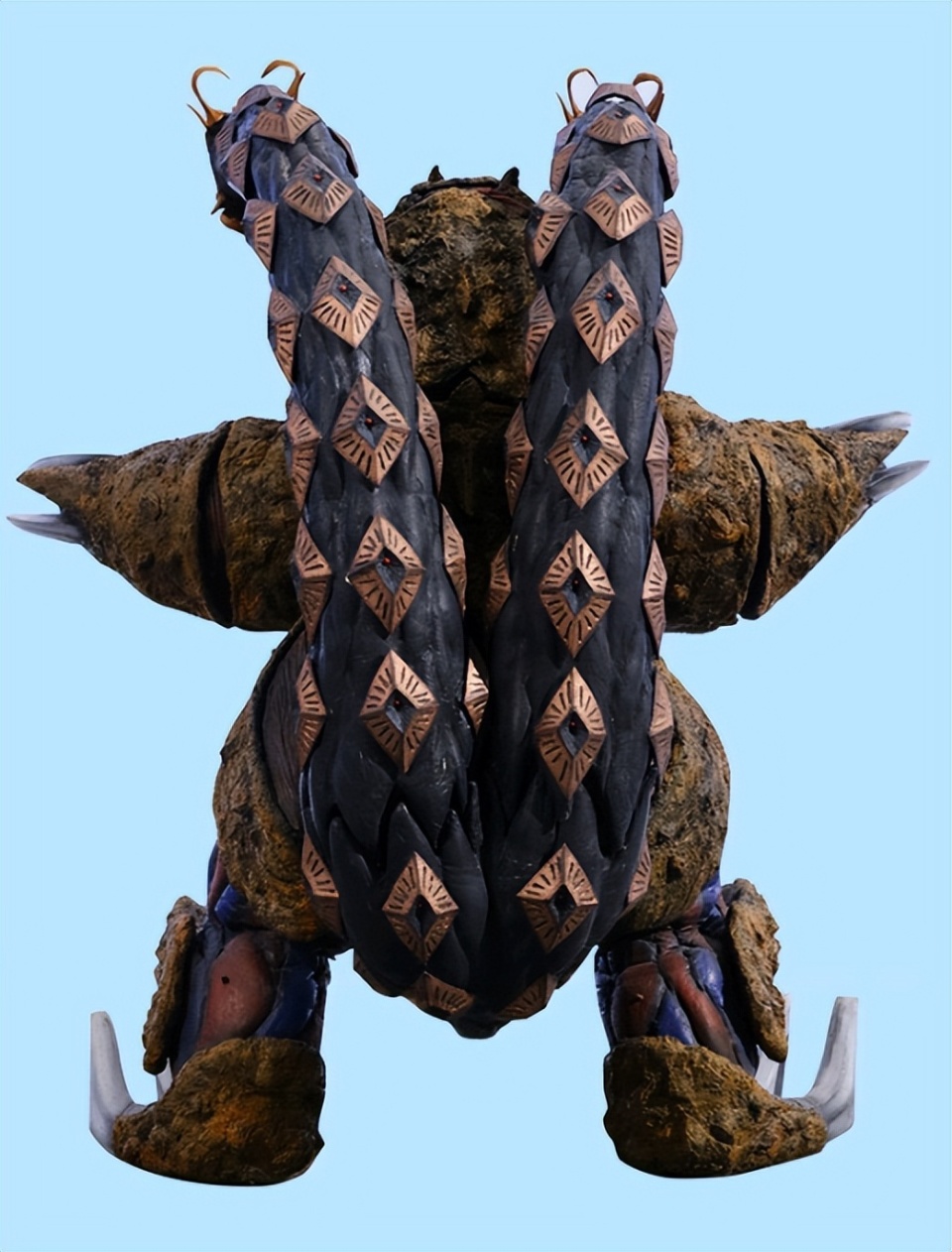 而是奇兽的那种效果,有种诡异的萌,这也算是布莱泽奥特曼中原创怪兽