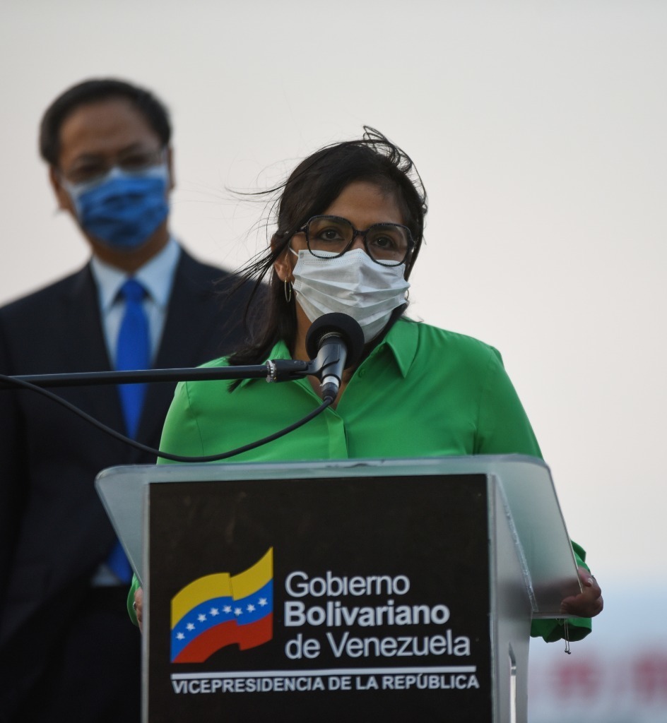 委内瑞拉副总统痛斥美国制裁