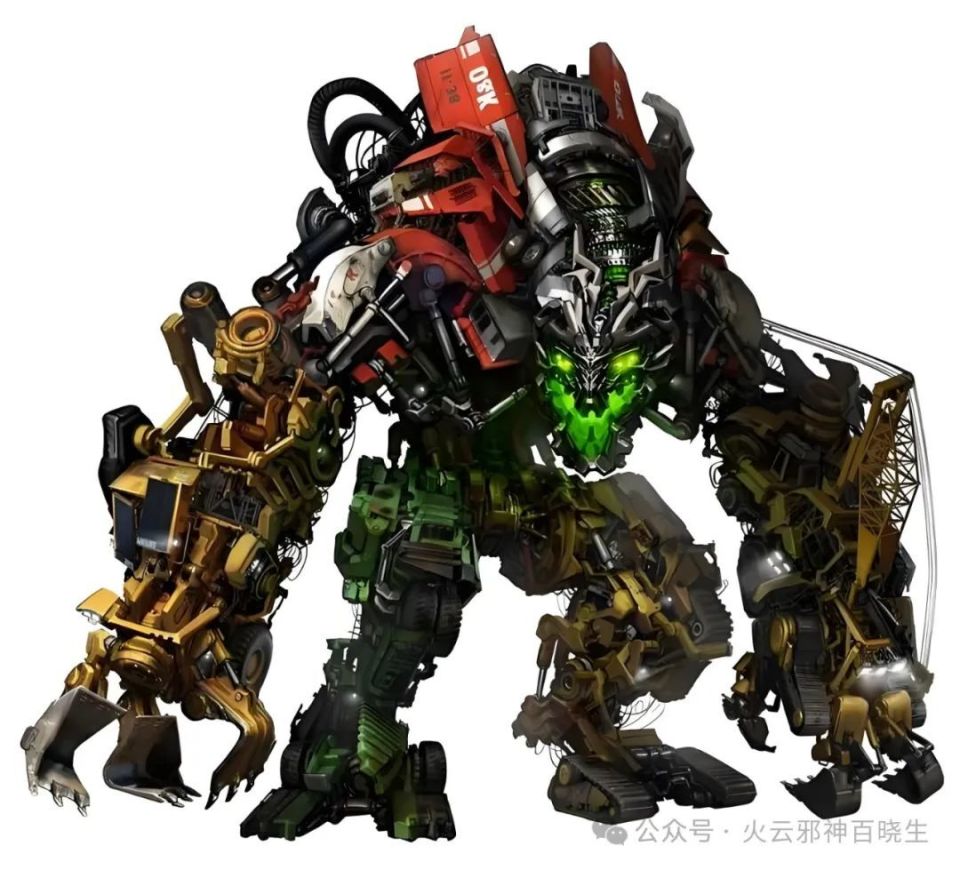 大力神的合体成员并非固定不变的,不过最原始这个6名挖地虎的组合无疑