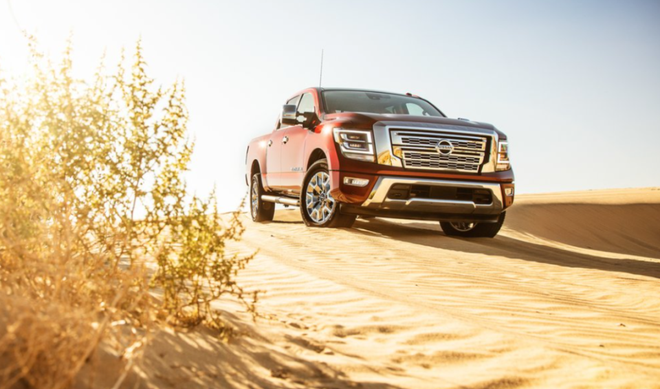 2017 年推出,但titan 的销量在近些年走向末路,其远远落后于丰田坦途