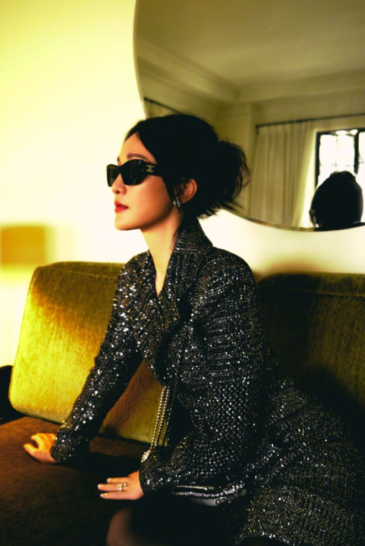 周迅出席chanel202324早春度假系列发布会