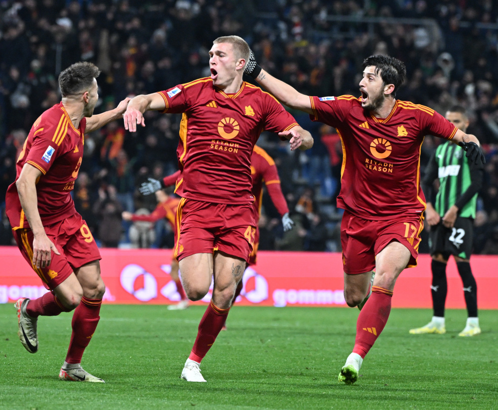 足球意甲罗马胜萨索洛